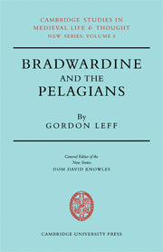 Bradwardine and the Pelagians