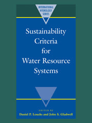 Sustainability Criteria for Water Resource Systems