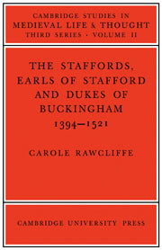 The Staffords, Earls of Stafford and Dukes of Buckingham