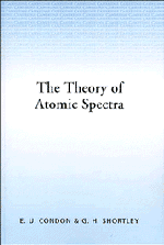 The Theory of Atomic Spectra