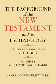 The Background of the New Testament and its Eschatology