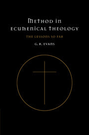 Method in Ecumenical Theology