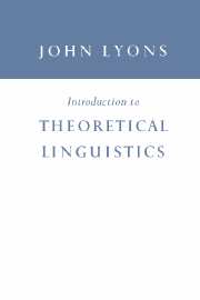 Introduction to Theoretical Linguistics