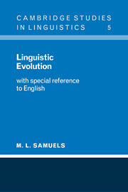 Linguistic Evolution