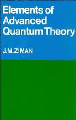 Elements of Advanced Quantum Theory