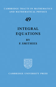 Integral Equations
