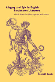 Allegory and Epic in English Renaissance Literature