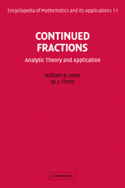 Continued Fractions
