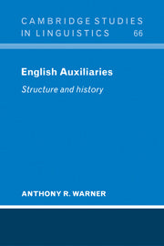 English Auxiliaries