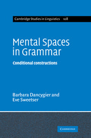 Mental Spaces in Grammar