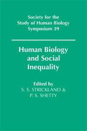 Human Biology and Social Inequality