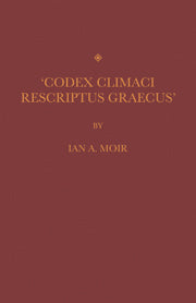 Codex Climaci Rescriptus Graecus