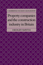 Property Companies and the Construction Industry in Britain
