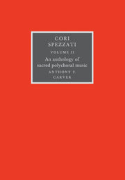 Cori Spezzati: Volume 2
