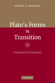 Plato's Forms in Transition