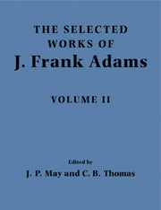 The Selected Works of J. Frank Adams