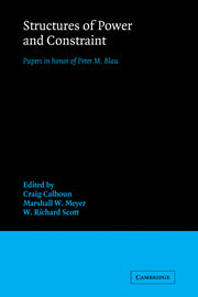 Structures of Power and Constraint