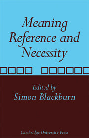 Meaning, Reference and Necessity