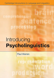 Introducing Psycholinguistics