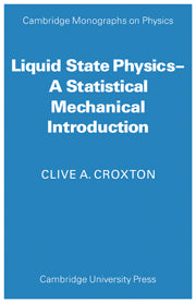 Liquid State Physics