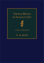 Thomas Hollis of Lincoln's Inn