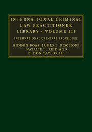 International Criminal Law Practitioner Library