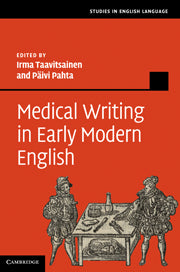Medical Writing in Early Modern English