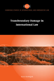 Transboundary Damage in International Law