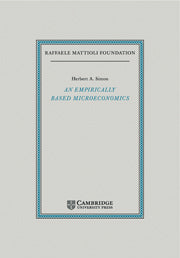 An Empirically-Based Microeconomics