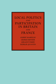 Local Politics and Participation in Britain and France