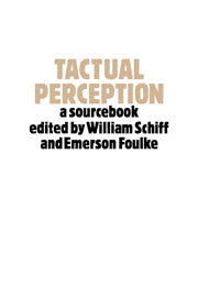 Tactual Perception