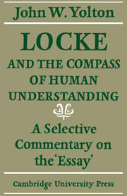 Locke and the Compass of Human Understanding