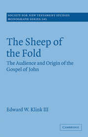 The Sheep of the Fold
