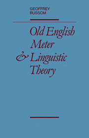 Old English Meter and Linguistic Theory