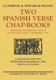 Two Spanish Verse Chap-Books