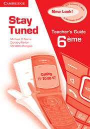 Stay Tuned Teachers Book for 6 éme