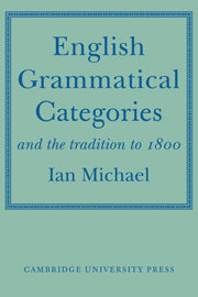 English Grammatical Categories