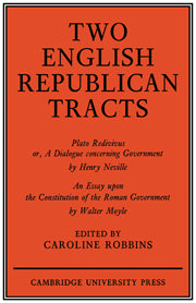 Two English Republican Tracts