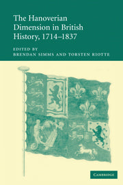 The Hanoverian Dimension in British History, 1714–1837