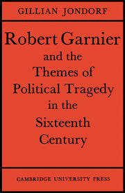 Robert Garnier and the Themes of Political Tragedy in the Sixteenth Century
