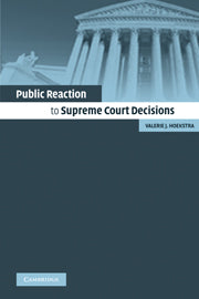 Public Reaction to Supreme Court Decisions