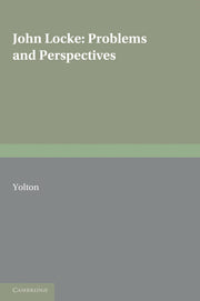 John Locke: Problems and Perspectives