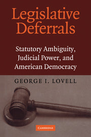 Legislative Deferrals