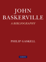 John Baskerville: A Bibliography