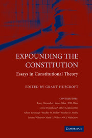 Expounding the Constitution