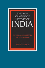 An Agrarian History of South Asia