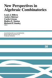New Perspectives in Algebraic Combinatorics