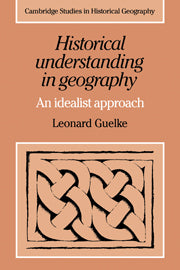 Historical Understanding in Geography
