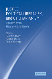 Justice, Political Liberalism, and Utilitarianism