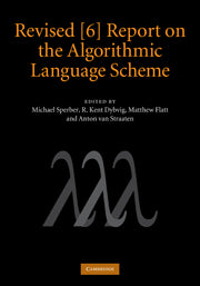 Revised [6] Report on the Algorithmic Language Scheme